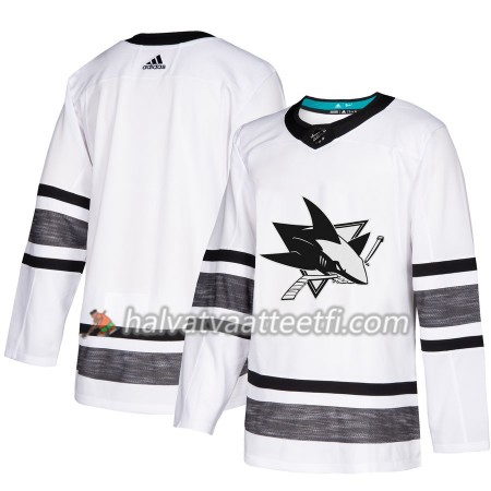 Miesten NHL San Jose Sharks Pelipaita Blank 2019 All-Star Adidas Valkoinen Authentic Miesten NHL San Jose Sharks Pelipaita Blank 2019 All-Star Adidas Valkoinen Authentic
